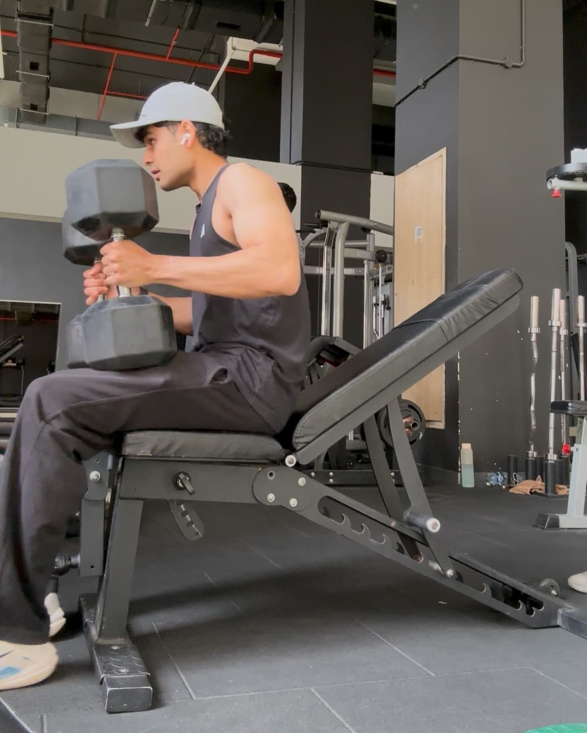 Dhanil Shah training
